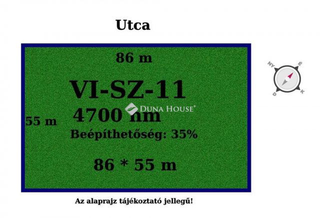Kiadó telek, Vecsésen 1300 E Ft / hó / költözzbe.hu