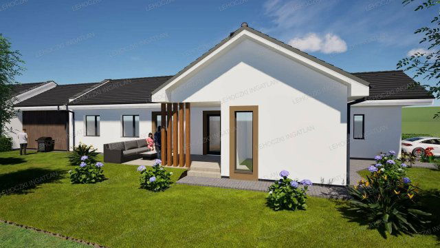 Eladó ikerház, Nyíregyházán 79.99 M Ft, 4 szobás