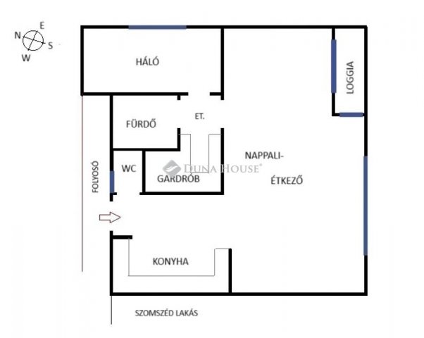 Eladó téglalakás, Budapesten, XIII. kerületben 89.99 M Ft