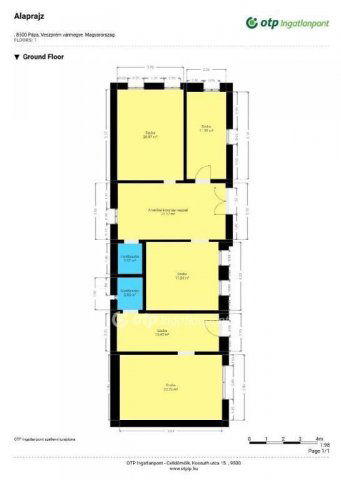 Eladó családi ház, Pápán 19.9 M Ft, 3 szobás