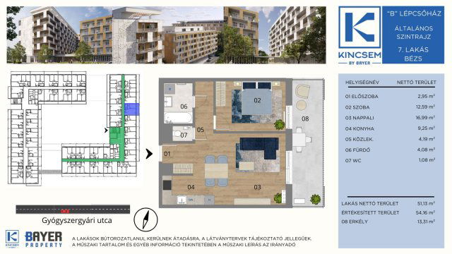 Eladó téglalakás, Budapesten, X. kerületben 65 M Ft, 2 szobás