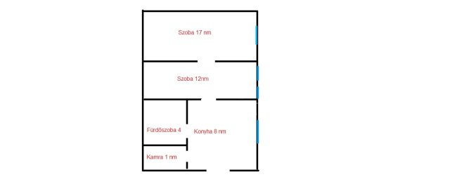 Eladó téglalakás, Budapesten, VII. kerületben 53.4 M Ft