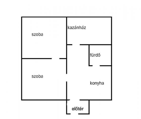 Eladó családi ház, Kállósemjénen 25.5 M Ft, 2 szobás