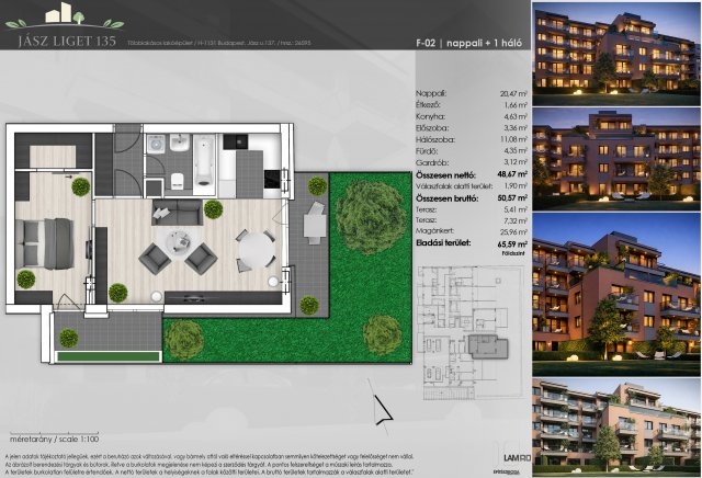 Eladó téglalakás, Budapesten, XIII. kerületben, Jász utcában