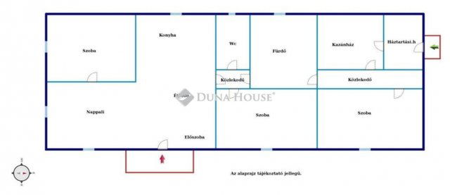 Eladó családi ház, Hernádon 80 M Ft, 3+1 szobás
