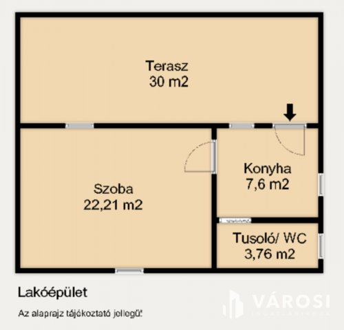 Eladó mezogazdasagi ingatlan, Röszkén 25 M Ft, 2 szobás
