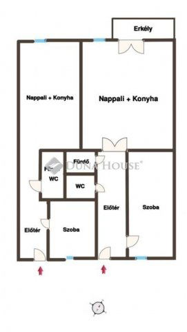 Eladó téglalakás, Budapesten, XIII. kerületben 99.9 M Ft