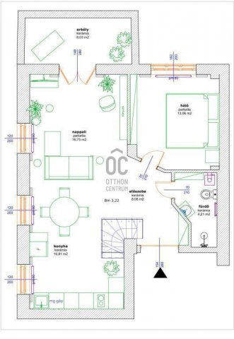 Eladó téglalakás, Budapesten, II. kerületben 181.9 M Ft