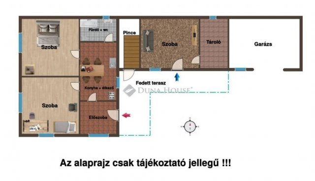 Eladó családi ház, Tápiószecsőn 45.9 M Ft, 3 szobás