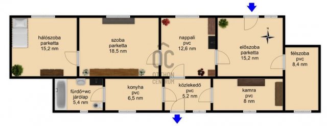 Eladó családi ház, Pásztón 20.6 M Ft, 3 szobás