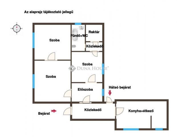Eladó családi ház, Mindszenten 13.9 M Ft, 2+1 szobás