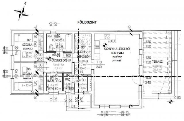 Eladó családi ház, Poroszlón 84.9 M Ft, 3+1 szobás