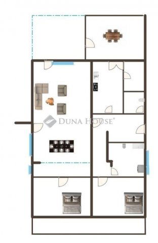 Eladó téglalakás, Kistarcsán 105 M Ft, 4 szobás