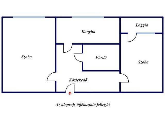 Eladó panellakás, Szegeden 48 M Ft, 2 szobás