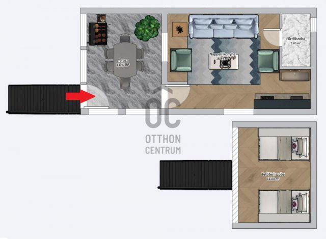 Eladó nyaraló, Muraszemenyén 24.5 M Ft, 1 szobás