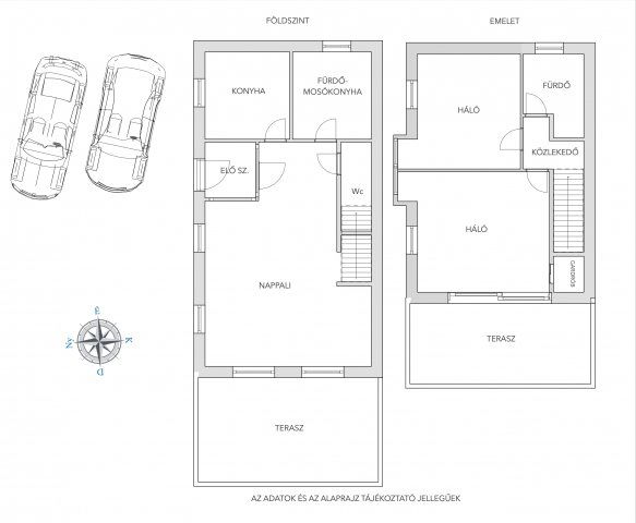 Eladó ikerház, Csobánkán 127 M Ft, 3 szobás