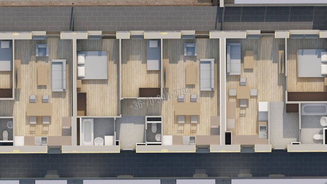 Eladó téglalakás, Oroszlányban, Bokodi úton 58.9 M Ft, 3 szobás