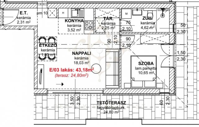 Eladó téglalakás, Balatonlelleén 68.9 M Ft, 2 szobás