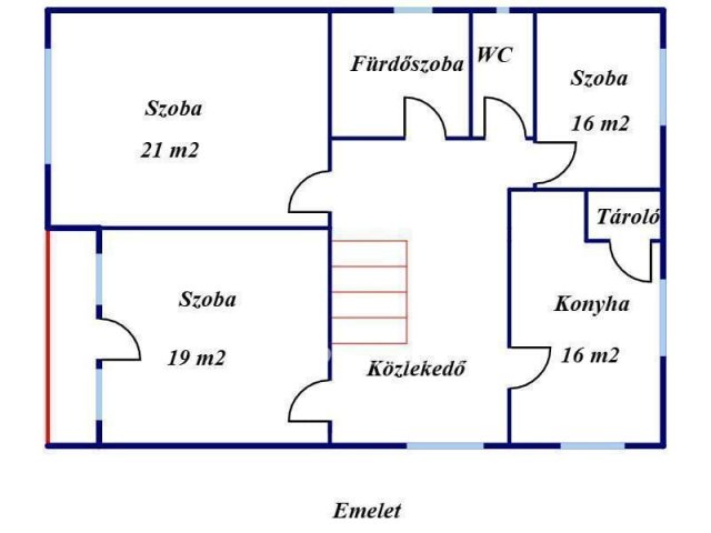 Eladó családi ház, Domoszlón 48 M Ft, 5 szobás