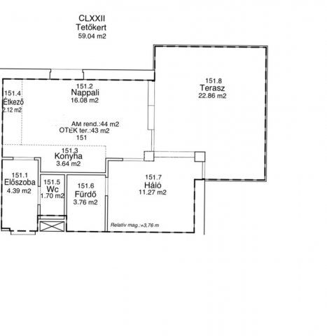 Eladó téglalakás, Budapesten, XIII. kerületben 100 M Ft