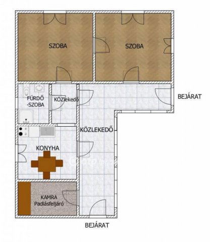 Eladó családi ház, Tömörkényen 8 M Ft, 2 szobás