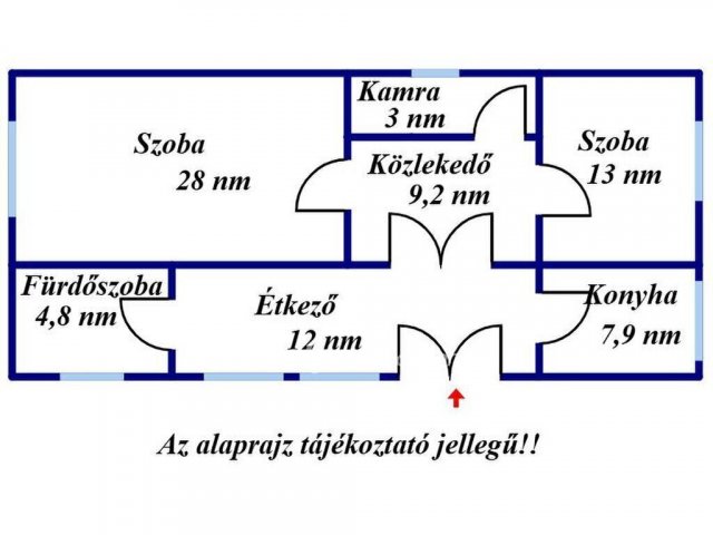 Eladó családi ház, Kisújszálláson 15 M Ft, 2 szobás