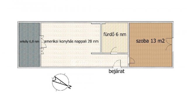 Eladó téglalakás, Budapesten, XX. kerületben 71.9 M Ft, 2 szobás