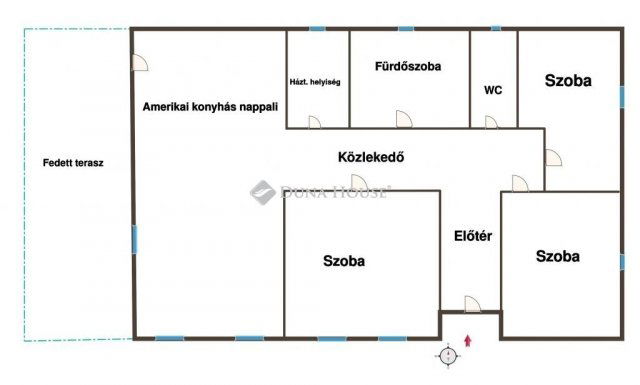 Eladó ikerház, Hajdúsámsonon 92.5 M Ft, 3 szobás