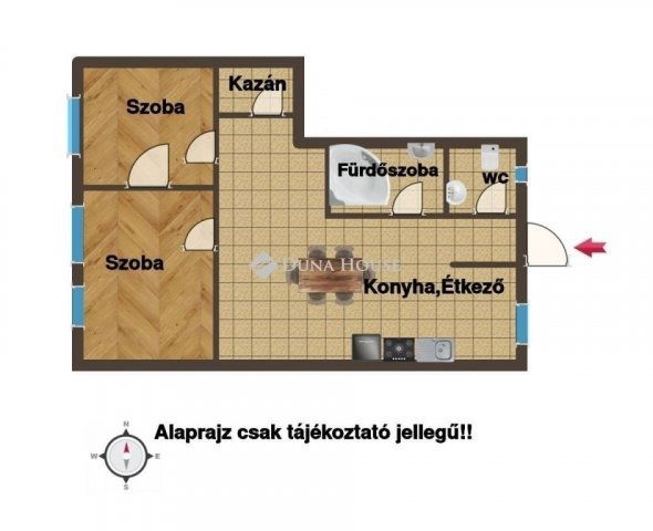 Eladó téglalakás, Budapesten, VII. kerületben 120.5 M Ft