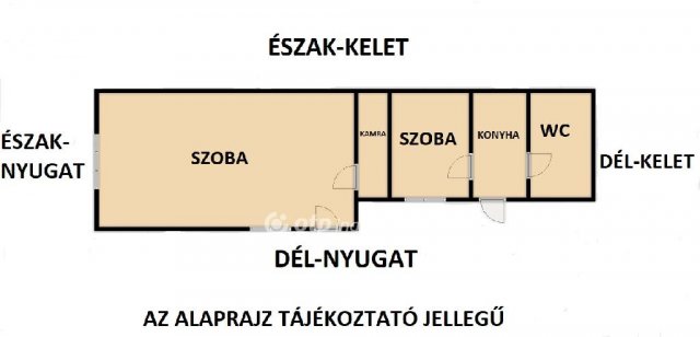 Eladó családi ház, Budapesten, III. kerületben 75 M Ft, 2 szobás