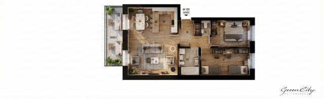 Eladó téglalakás, Nyíregyházán, Törzs utcában 65.9 M Ft