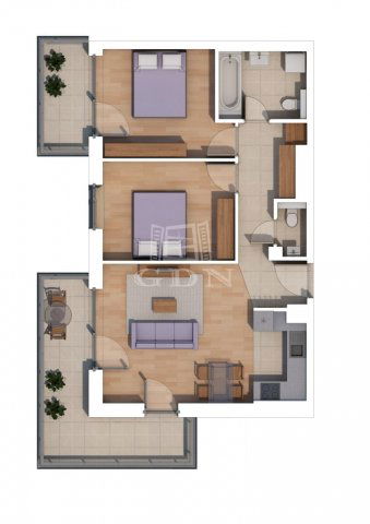 Eladó téglalakás, Budapesten, XIV. kerületben 107 M Ft, 3 szobás