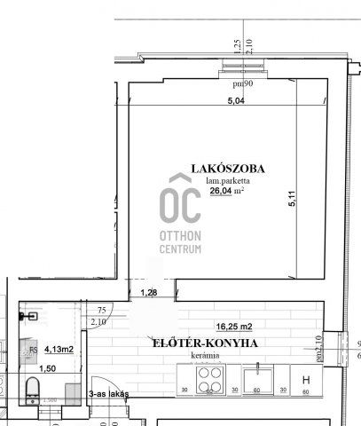 Kiadó téglalakás, albérlet, Cegléden 140 E Ft / hó, 1 szobás