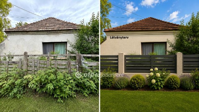 Eladó családi ház, Koroncón 24 M Ft, 1 szobás