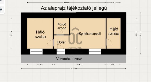 Eladó téglalakás, Alcsútdobozon 21 M Ft, 2 szobás