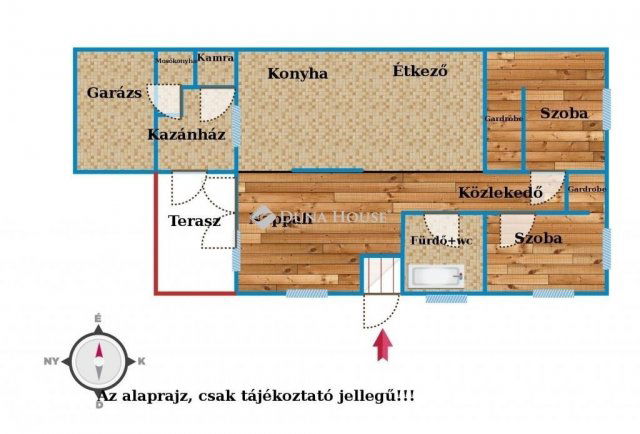 Eladó családi ház, Pencen 63 M Ft, 3 szobás