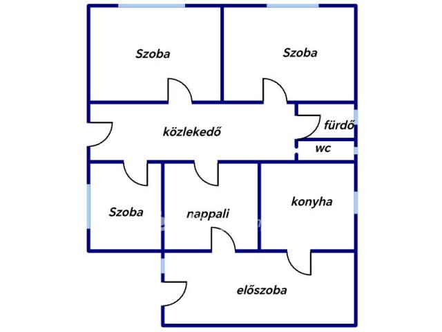 Eladó családi ház, Kápolnán 5 M Ft, 3 szobás