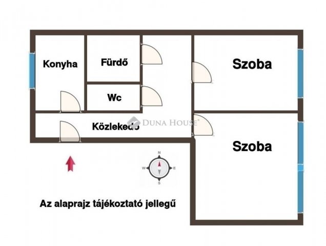Eladó téglalakás, Budapesten, X. kerületben 54.9 M Ft, 2 szobás