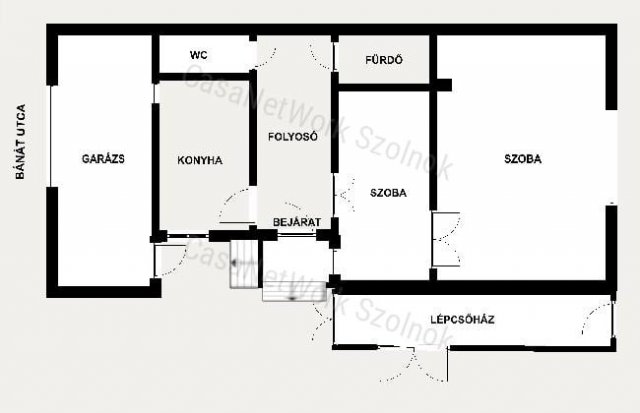 Kiadó téglalakás, albérlet, Szolnokon 125 E Ft / hó, 2 szobás
