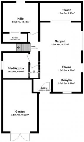 Eladó családi ház, Balatonlelleén 111.399 M Ft, 4 szobás