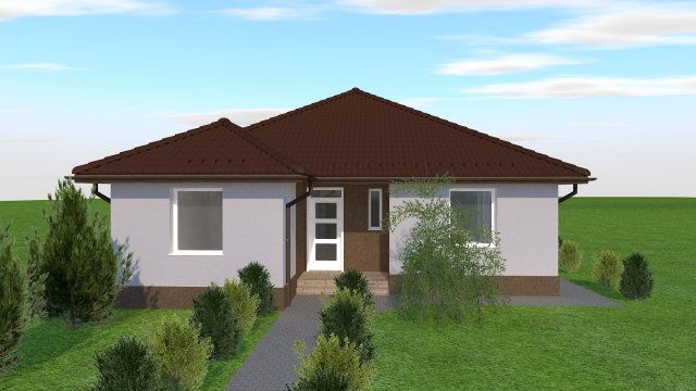 Eladó családi ház, Felpécen 68.8 M Ft, 4 szobás