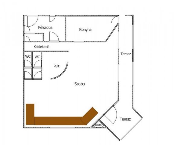 Eladó üzlethelyiség, Mezőhegyesen 42.5 M Ft, 2+3 szobás