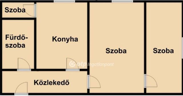 Eladó téglalakás, Debrecenben 69.999 M Ft, 2 szobás