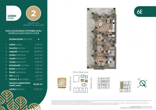 Eladó téglalakás, XIV. kerületben, Ajtósi Dürer soron