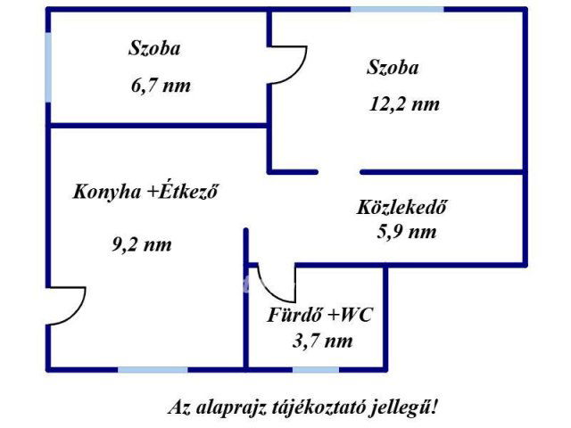 Eladó nyaraló, Körösladányban 6.5 M Ft, 1+1 szobás