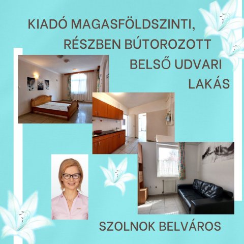 Kiadó téglalakás, albérlet, Szolnokon 115 E Ft / hó, 1+1 szobás