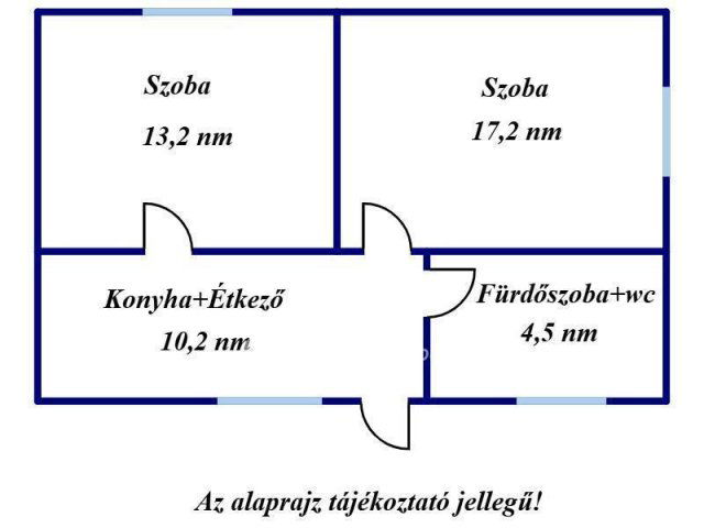 Eladó családi ház, Karcagon 18.7 M Ft, 2 szobás