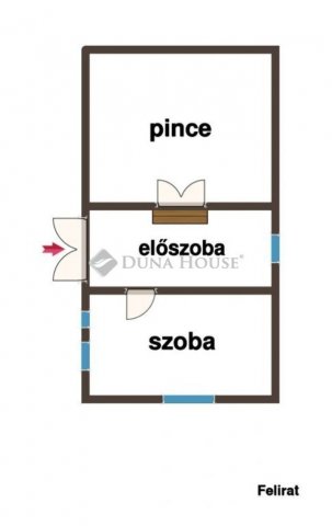 Eladó családi ház, Csopakon 65 M Ft, 1 szobás