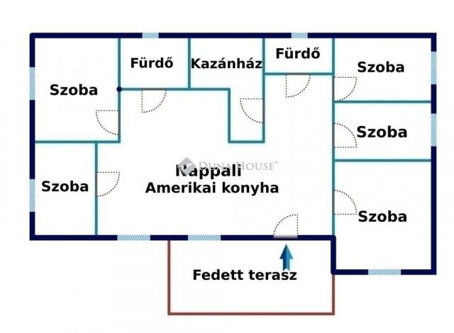 Eladó családi ház, Gyálon 82 M Ft, 6 szobás