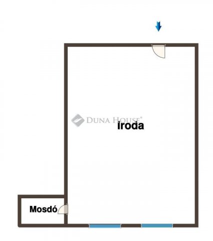 Kiadó iroda, Tatán, Ady Endre utcában 90 E Ft / hó